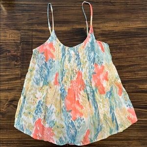 Old Navy floral tank top